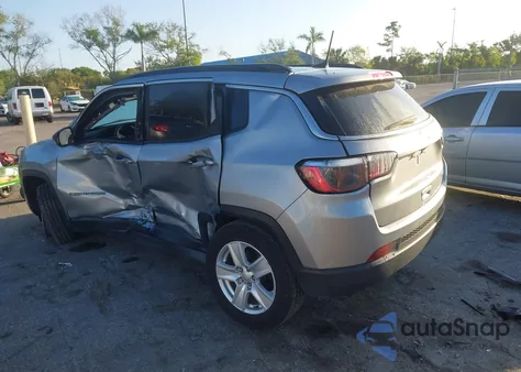 2022 Jeep Compass Latitude Fwd из США, поврежденный, VIN 3C4NJCBBXNT106596